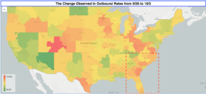 Change in OB Rates Week of Oct 5, 2022