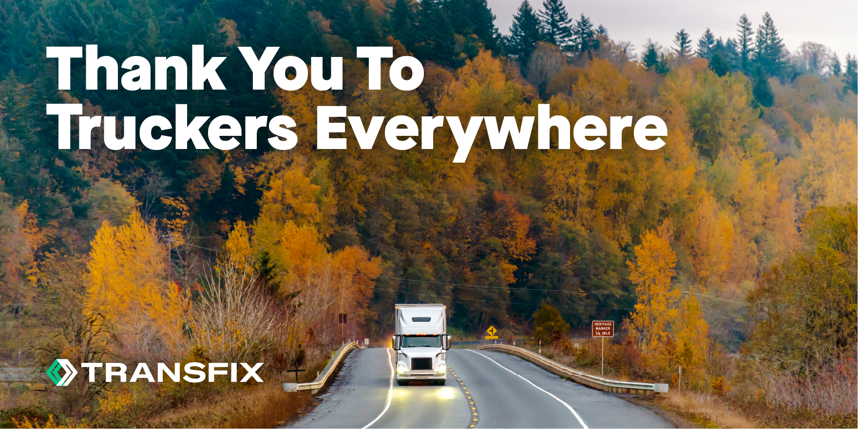 Thank You to Truckers Everywhere